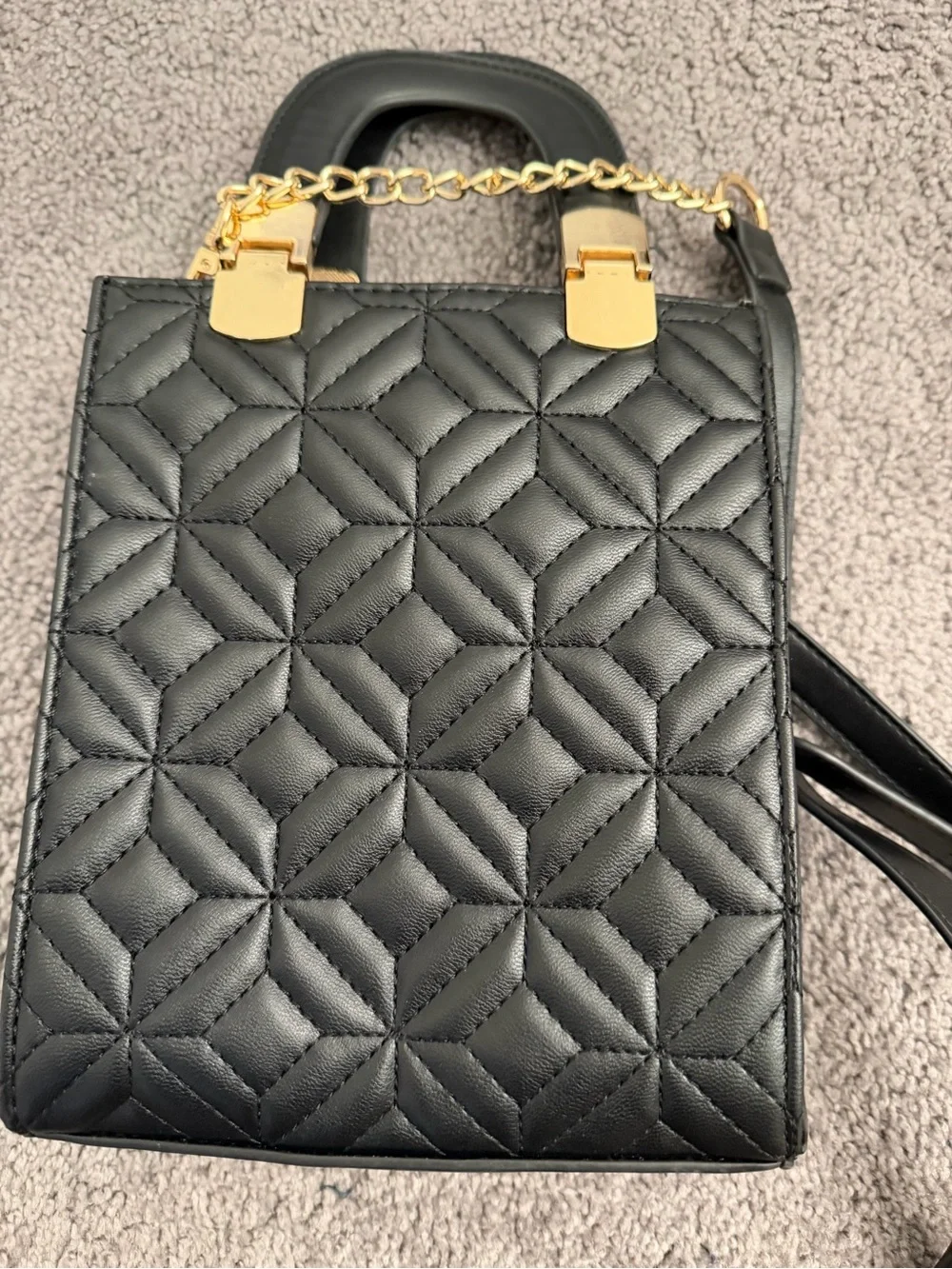 Black stylish hand bag